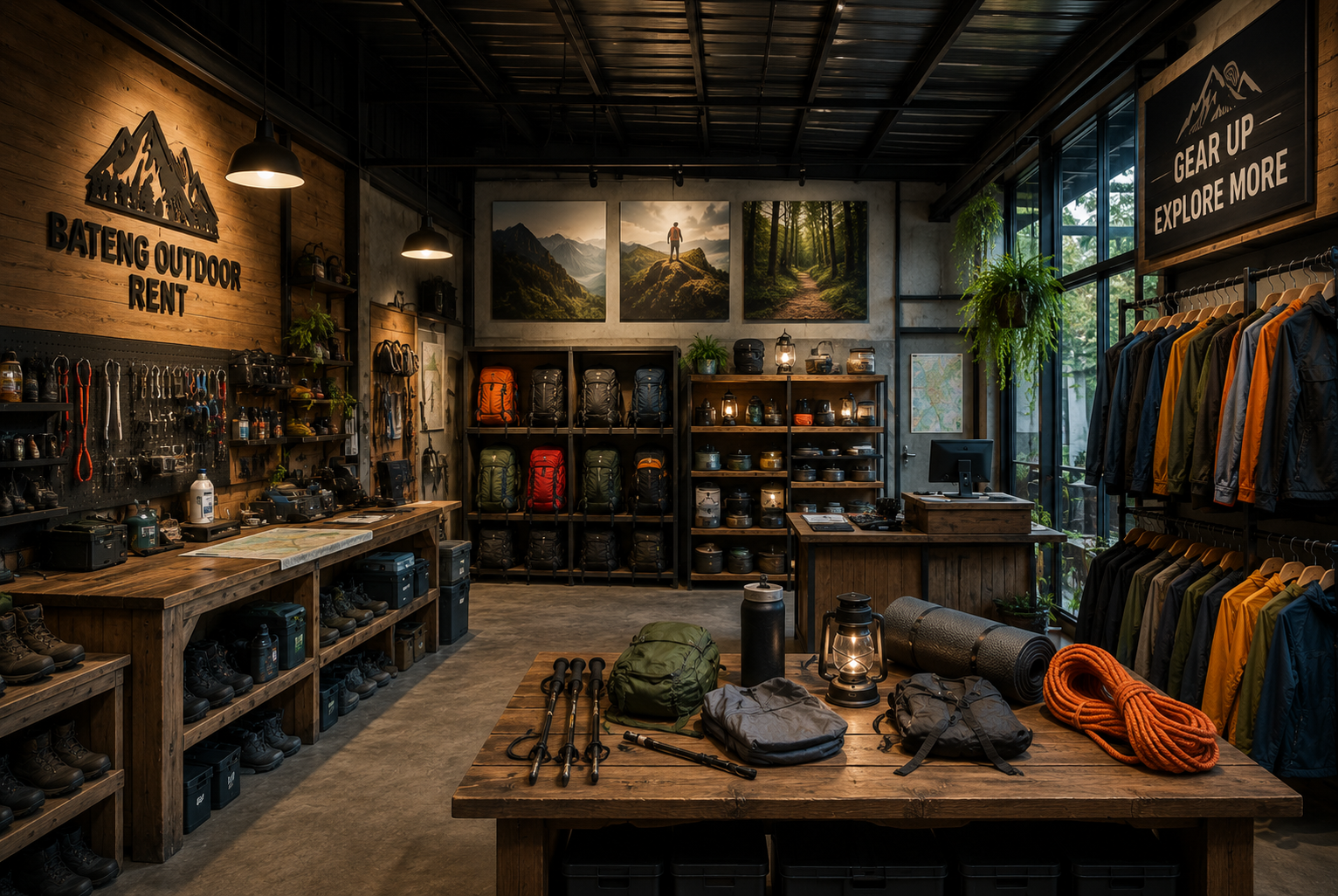 About Bateng Outdoor Rent